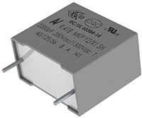 Image of KEMET's Metallized Polypropylene Y2/X1 Harsh Environment EMI Capacitors – R41B Series
