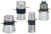 Image of KEMET's NBL Series Langevin Bolt-On Piezoelectric Transducers