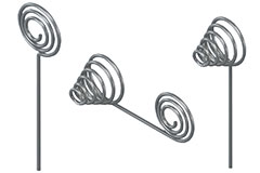 Image of Keystone's Coiled PC/Case Mount Battery Contacts