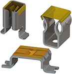 Image of Keystone's Surface Mount Fuse Clips with Kapton® Tape