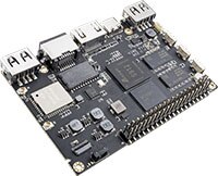 Image of Khadas' VIM2 Versatile Amlogic S912 SBC with SPI Flash and WOL Support