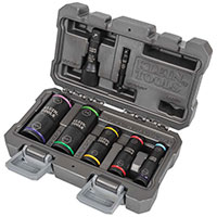 Image of Klein Tools’ 7-Piece Flip Impact Socket Set