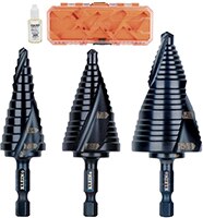 Klein Tools 快卸阶梯钻头套件图片