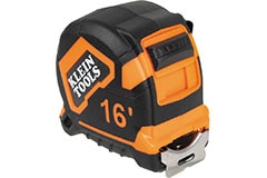 Image of Klein Tools 16 Foot Single-Hook Tape Measure