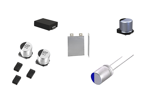 Aluminum polymer capacitors from Knowles