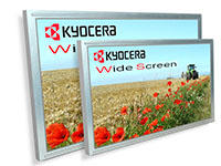 Immagine dei display TFT WXGA da 10,1" e 12,1" di Kyocera