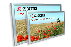 Image of Kyocera's 10.1” and 12.1” WXGA TFT Displays