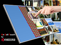 Image of Kyocera's On-Cell Touch PCAP Display