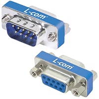 L-com's DGB9x Series Field-Termination Connectors and Covers Bild der feldkonfektionierbaren Steckverbinder und Abdeckungen der DGB9x-Serie