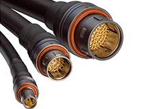 Image of LEMO’s F Series Aluminum Circular Push-Pull Connectors