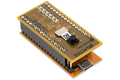 Image of Lattice's Himax HM01B0 UPduino Shield and SensAL Modular Demo Board