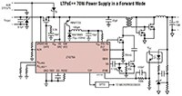 Image of Analog Devices' LT4275/LT4276 LTPoE++ Controllers