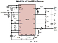 Image of Analog Devices' LT8471 Typical Application