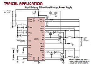 Analog Devices 的 LTC3871 典型应用图片