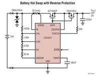 Image of Analog Devices' LTC4231 – Micropower Hot Swap™ Controller