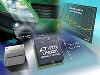 Analog Devices 的 LTM®8005 38 VIN、38 VOUT 升壓 μModule LED 驅動器圖片