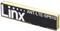 Abbildung: Embedded-LTE-/Mobilfunk-IoT-Antenne Splatch® SP610 von TE Connectivity Linx