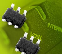 Image of Littelfuse's SDP Series SOT23-6 Broadband SIDACtor® Thyristor