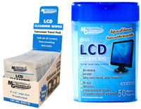 Image of LCD Cleaning Wipes, Individual Packs - MG Chemicals