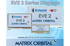 Image of Matrix Orbital's EVE 2 Series Displays