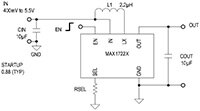 Analog Devices 的 MAX17222 NanoPower 升壓轉換器圖片