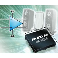 תמונה של מגבר 3.2 W Class D מונו MAX98304 מבית Analog Devices