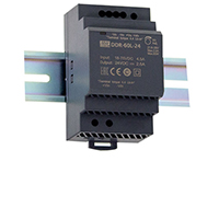 Abbildung: DIN-Schienen-Wandler der Serien DDR-15, DDR-20, DDR-60 von MEAN WELL