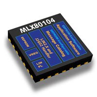 Melexis 的 MLX80104 LIN 开关/LIN IO 控制器件