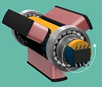 Image of Melexis MLX90380 Pre-Programmed Magnetic Resolver
