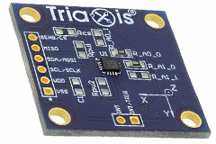 Image of Melexis' MLX90393 Programmable Triaxis® Magnetic field sensor