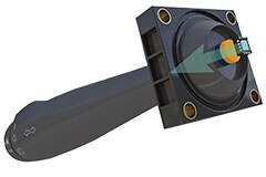 Image of Melexis' MLX90395 Triaxis® Magnetometer