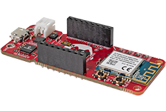 Image of Microchip's EV15R70A AVR-IoT WA Development Board