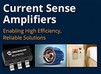 Microchip's MCP6C02 Current Sense Amplifiers Image of Microchip's MCP6C02 Current Sense Amplifiers