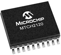 Microchip 的 MTCH2120 触摸控制器图片