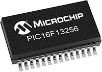 Image of Microchip PIC16F13256 8-Bit Microcontroller