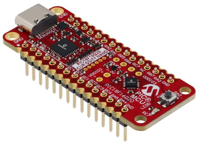 Key Microchip PIC18-Q20 Compact MCUs with I3C - Microchip | DigiKey