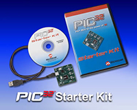 Image of Microchip Technology's PIC32 Starter Kit