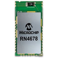 Abbildung: Dual-Modus-Modul RN4678 von Microchip Technology für Bluetooth® Version 4.2