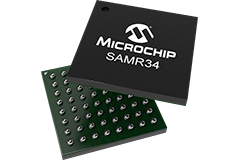 Image of Microchip's SAM R34 MCU