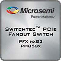 Image of Microsemi's Switchtec PFX Fanout PCIe Switch Family