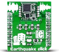 Mikroelektronika 的 MIKROE-2561 Earthquake Click Board™ 圖片