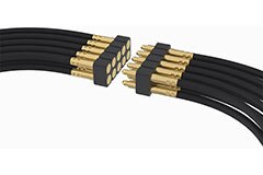 Image of Mill-Max's Double Row Pre-Wired Spring-Loaded and Target Connectors