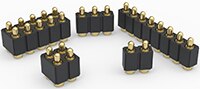 Image of Mill-Max Low-Profile 2 mm Pitch Spring-Loaded Connectors