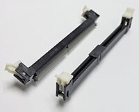 Image of Molex Corporation's Halogen-Free DDR4 miniDIMM Sockets