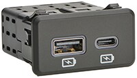 Image of Molex Dual-Port USB-A and USB-C Smart Charger