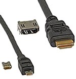 Molex 的 HDMI 连接器和电缆组件图片