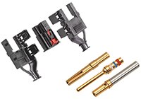Molex MultiCat 中功率连接器和精密加工触头的图片
