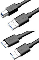 Image of Molex's USB Type C Cables, Series 68768 and 68788