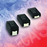 ECAS Series Polymer Aluminum Electrolytic Capacitors