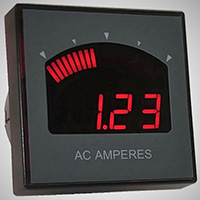 Abbildung: Wechselstrom-Einbaumessgeräte der Serie DMR35-ACA/mA von Murata Power Solutions